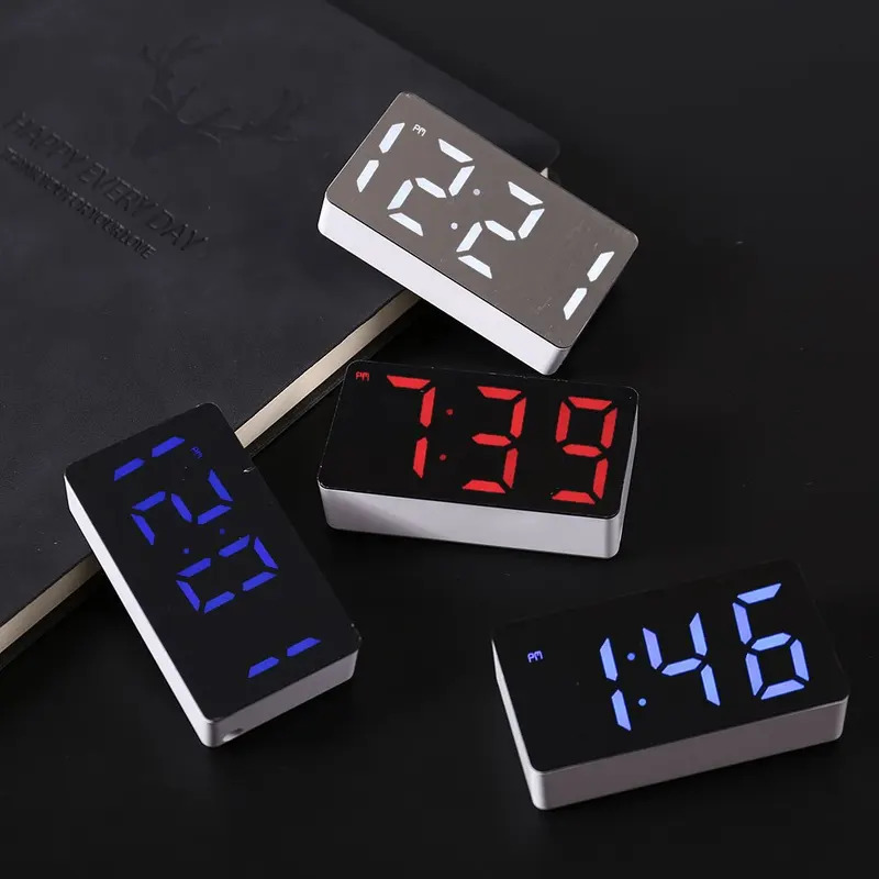 Electronics Gadgets Wholesale - LED elektronische horlogespiegel wekker - woninginrichting
