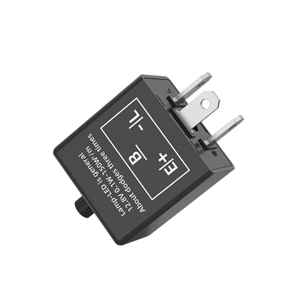 Electronic Gadgets - 12v 3-pins verstelbare LED-knipperrelais motorfiets richtingaanwijzers