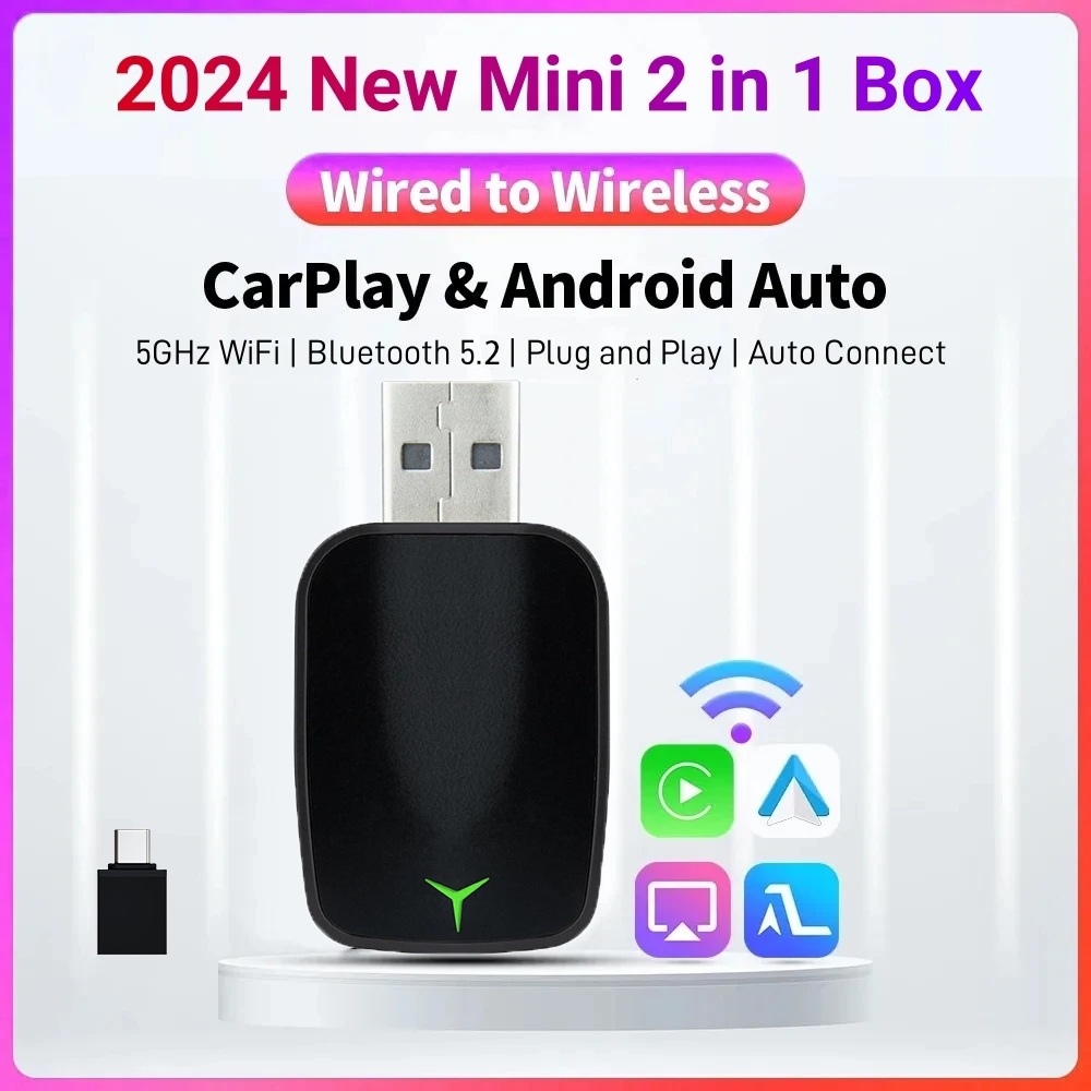 Electronic Gadgets - Nieuwe Bedraad Naar Draadloze Carplay Android