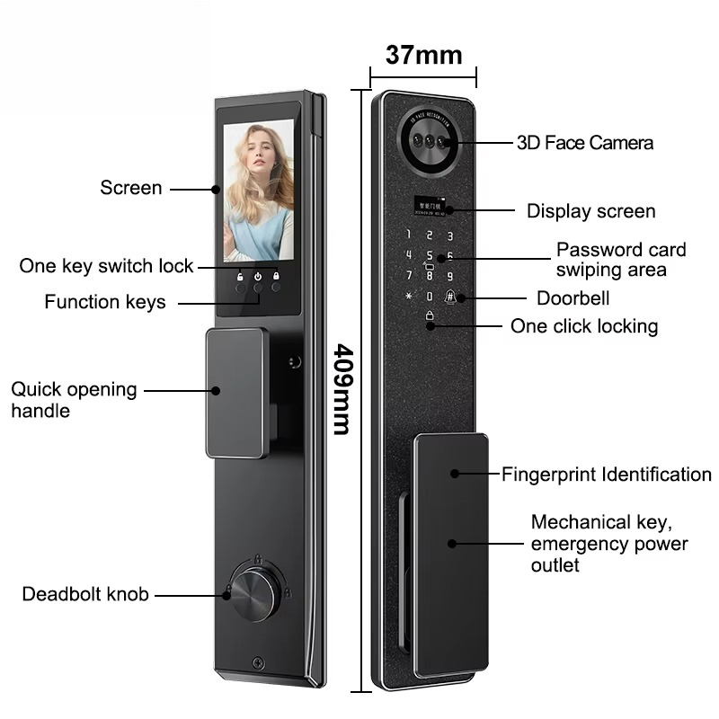 Tuya WiFi Smart Door Lock, bio - Electronics & Gadgets Charging Gocable 8 In 1 Edc 100W Cable recensie en prijs