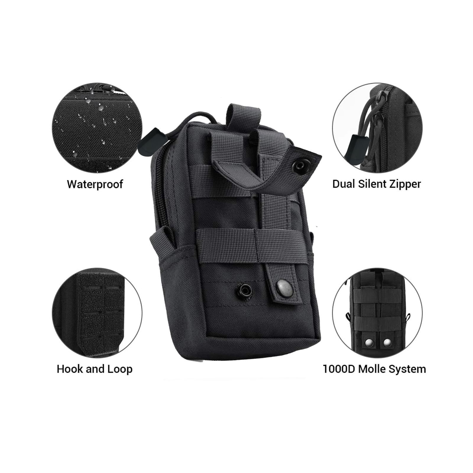 Tactische Molle Pouch Heuptas  - Electronic Gadgets recensie en prijs